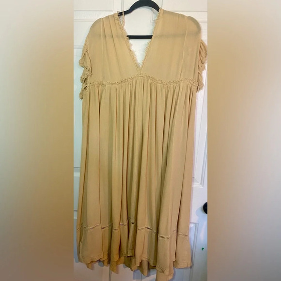 Free People Garbanzo Bean Midi Dress- Size Medium - Picture 6 of 7